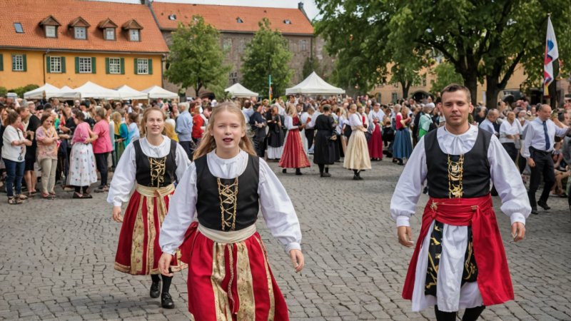 Akershus, tradisjonelle festivaler, lokal kultur, samfunnsengasjement, norsk arv