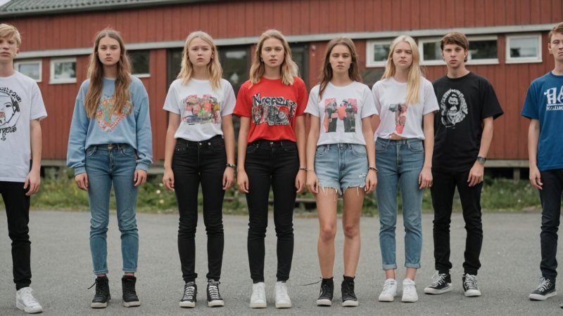 ungdomskultur, språk, Norge, dialekter, slang, sosiale medier, kulturelle uttrykk