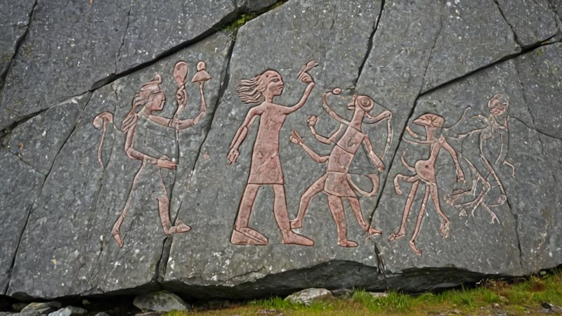 helleristninger, Modum, Buskerud, bergkunst, arkeologi