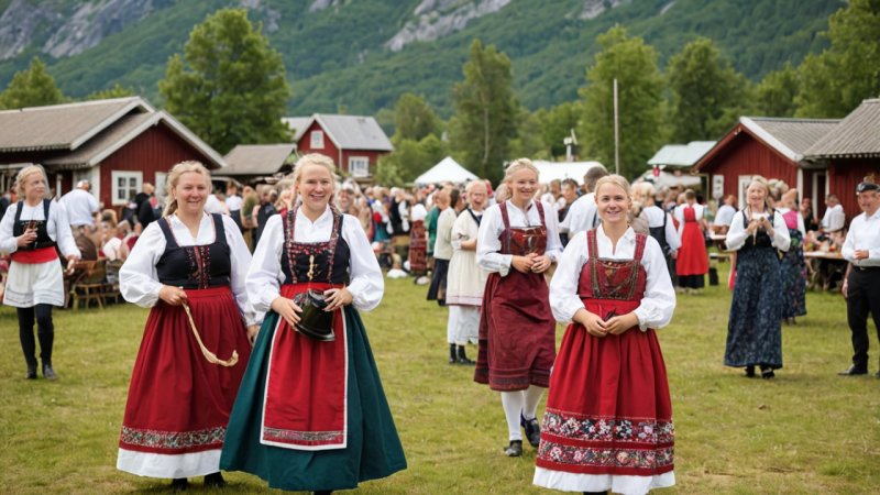 folkefester, Akershus, Buskerud, Østfold, tradisjonell mat, kulturelle arrangementer, samfunnsmessige effekter
