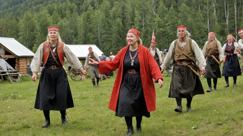 norsk folklore, krigs motstand, kulturell identitet, tradisjonelle feiringer, samfunnshistorier