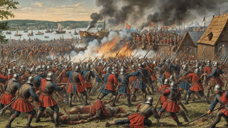 Akershus, svenskeslaget, konfliktstrategier, geriljakrigføring, tradisjonell krigføring