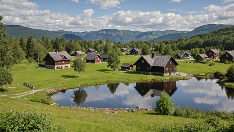 historiske gårder, Buskerud, kulturarv, lokale tradisjoner, landbrukshistorie