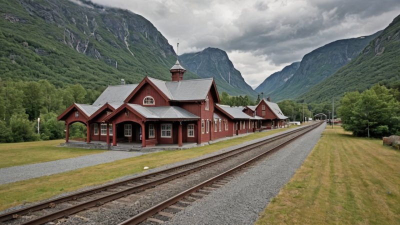 historiske jernbanestasjoner, arkitektur, reiseopplevelser, Norge, kulturarv