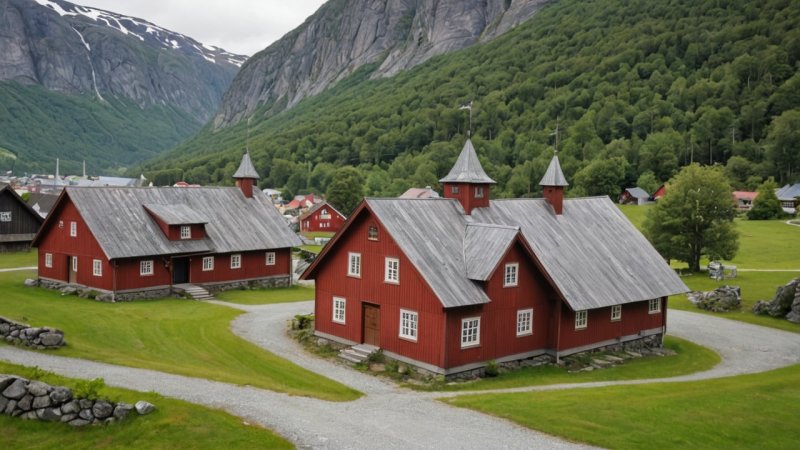 arkitektur, lokalsamfunn, lokalhistorie, kulturarv, Norge