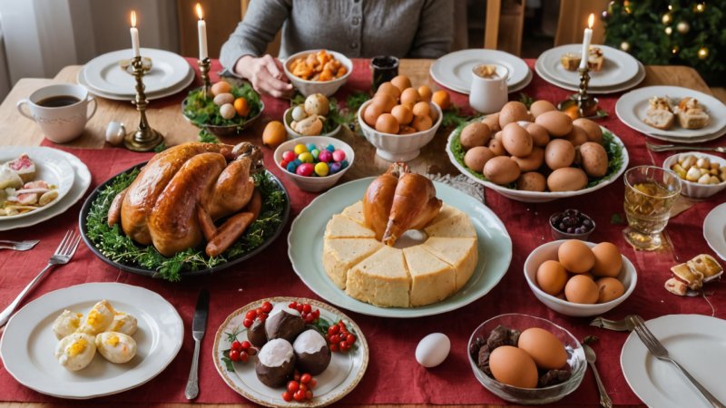Norsk jul, norsk påske, tradisjoner, kulturell betydning, mat, feiringer