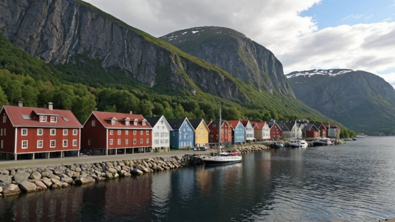 arkitektur, identitet, kulturarv, historiske bygninger, moderne design, samfunnsutvikling, Norge