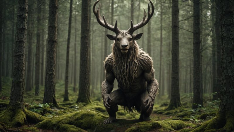 norsk folklore, Draugen, Huldra, Troll, Nisse, Fossegrimen, kulturell identitet, legender