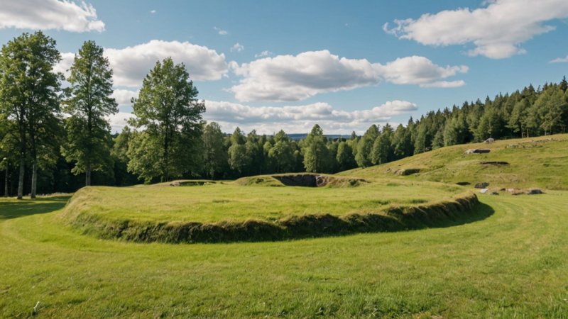 Vikinghistorie, Østfold, Borrehaugene, Hunnsmoen, kulturminner, kulturell betydning, bevaring