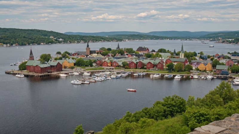 Akershus, historiske havner, brygger, maritim historie, kulturelle festivaler, tradisjonell mat, lokalsamfunn