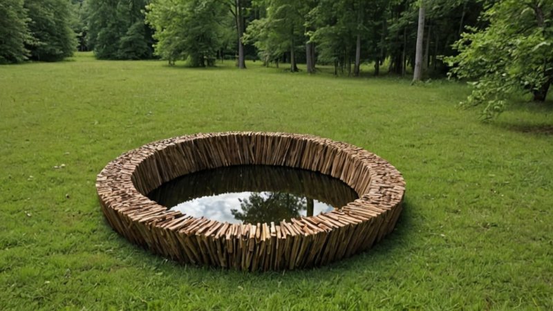 installasjonskunst, land art, naturkunst, miljøkunst, kunstneriske installasjoner, utendørs kunst