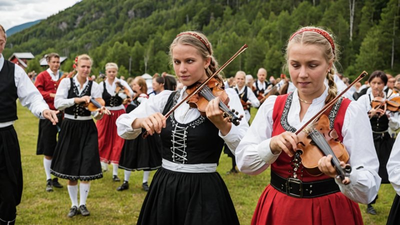 Viken, norsk folkemusikk, hardangerfele, tradisjonelle danser, folkemusikkfestivaler, lokale musikere