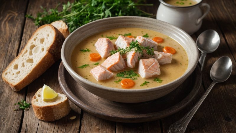 fiskesuppe, kystens smaker, norsk mat, Akershus, Buskerud, Østfold, sjømat tradisjoner, kulturarv