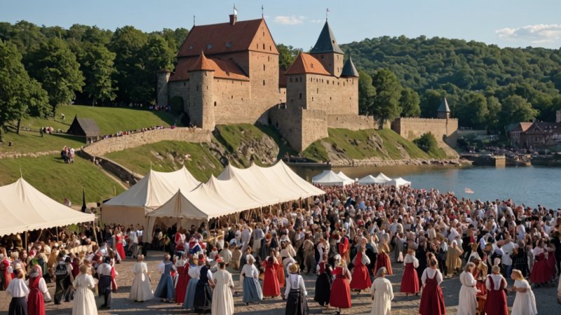 Akershus historie, kulturelle festivaler, tradisjonell mat, bemerkelsesverdige landemerker, norsk arv