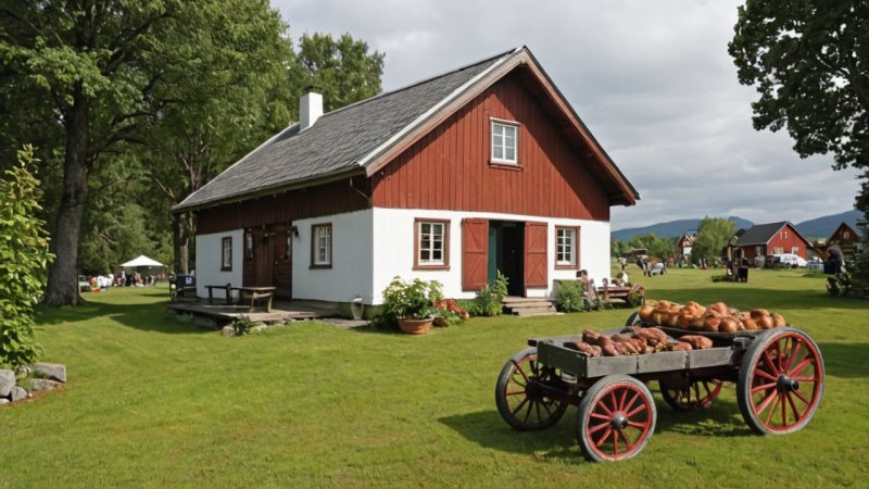 tradisjonell norsk mat, kulturarv, Østfold festivaler, historiske landemerker, norsk mat
