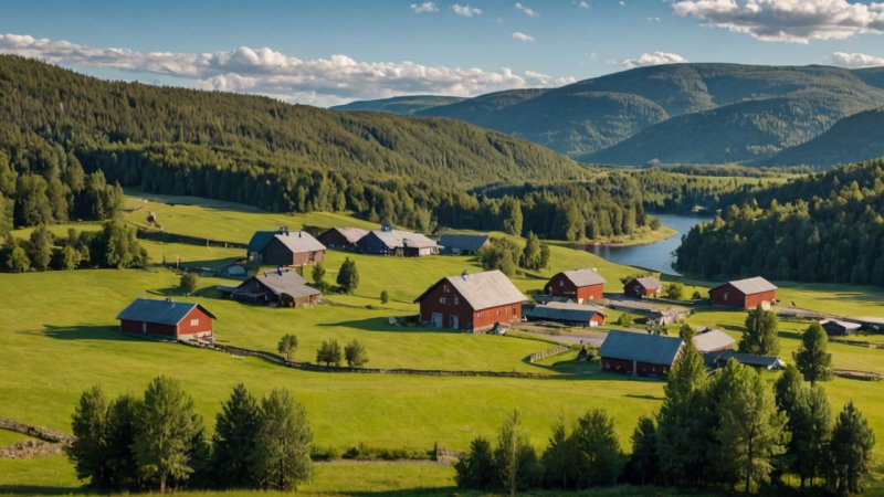 Buskerud, lokalt næringsliv, kulturelle festivaler, industri, historie