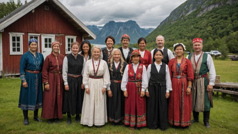 Norge, minoritetsspråk, samisk, kvensk, romani-kultur, kulturarv