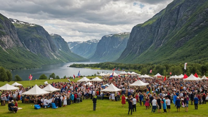kulturfestivaler, natur, Norge, lokal kultur, musikk, tradisjonell mat