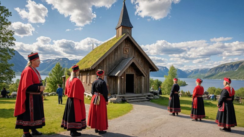Norge, språk, religion, dialekter, samisk kultur, Den norske kirke, kulturarv