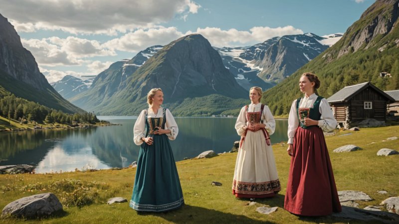 norske folkesanger, kulturarv, nasjonal identitet, tradisjonell musikk, regionalt mangfold, folkemusikkfestivaler