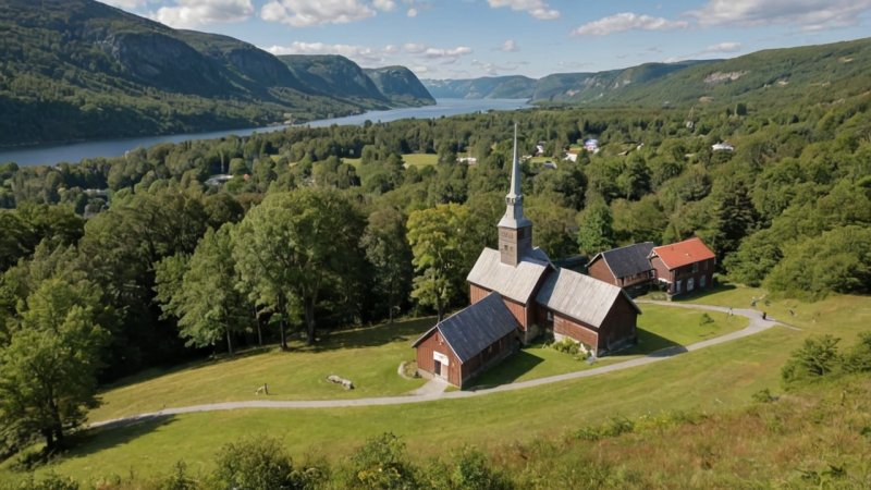 Bærum, kulturminner, historie, monumenter, festivaler, tradisjonell mat