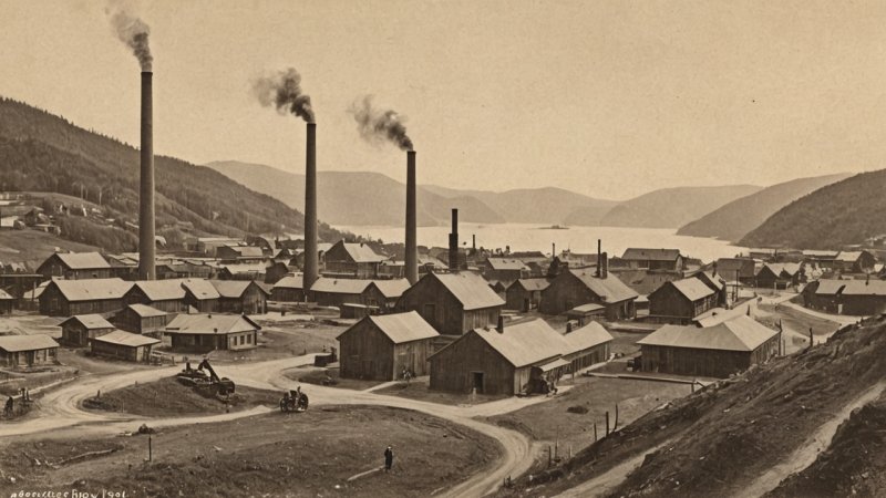 Buskerud, Norge, industrihistorie, 1800-tallets industri, moderne industri, bærekraftig utvikling, kulturell innvirkning, økonomisk vekst