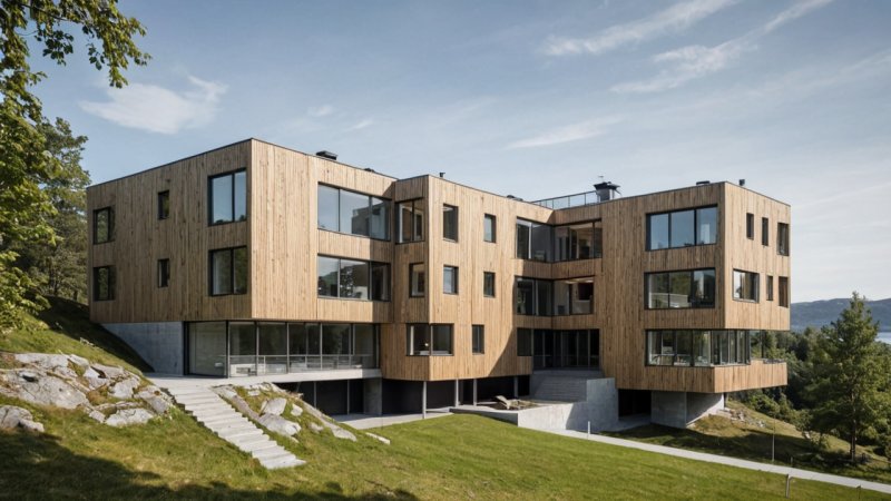 norsk arkitektur, 21. århundre, bærekraft, byplanlegging, designtrender