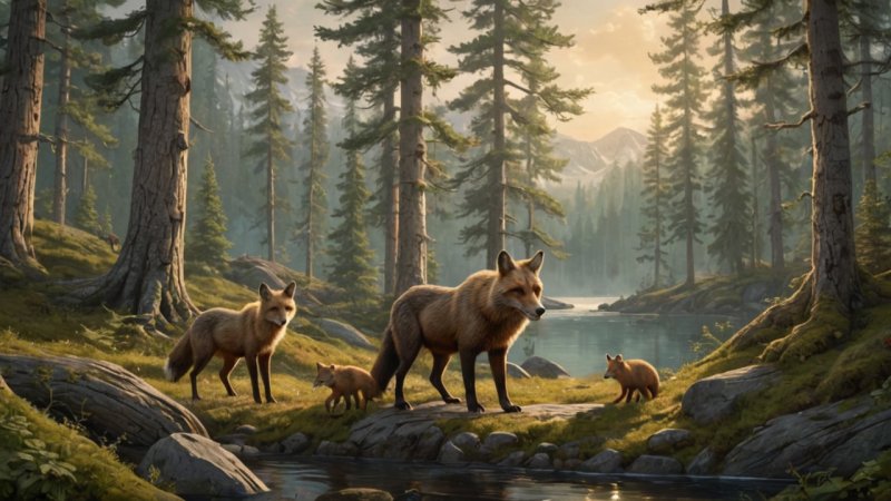 norsk folklore, dyresagn, kulturell betydning, norske myter, tradisjonelle historier, natursymbolikk