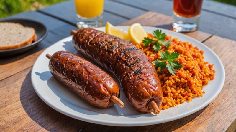 norsk gatekjøkken, pølse med lompe, pølse med brød, tradisjonell mat, norsk kultur