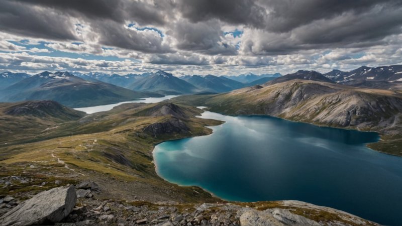 Jotunheimen, Rondane, vandring, nasjonalparker, Norge, landskap, stier, friluftsliv