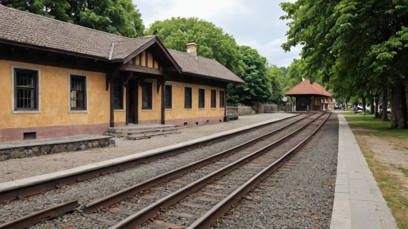 historiske jernbanestasjoner, Akershus, Norge, jernbanehistorie, kulturarv