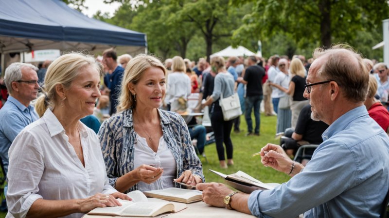 Bokfestival, Litteratur, Fredrikstad, Forfattere, Kulturell Utveksling, Norge