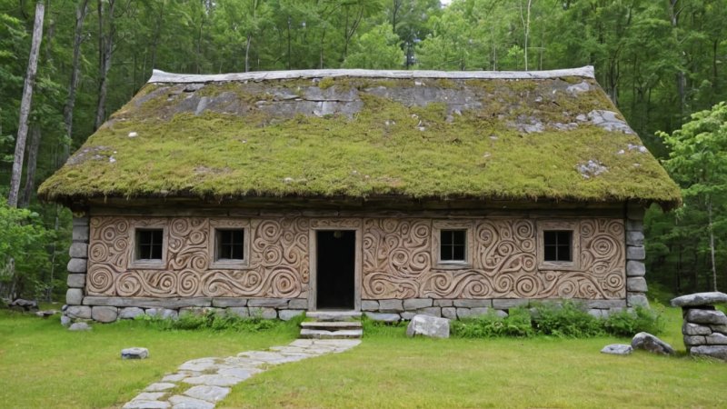 kulturminner, helleristninger, tradisjonell arkitektur, lokal mat, Aurskog-Høland