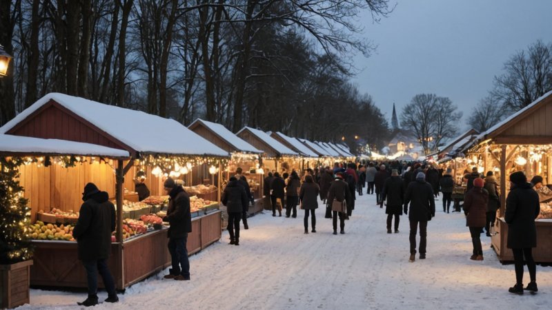Sarpsborg vintermarked, kulturelle festivaler, lokale håndverk, familieaktiviteter, festmat