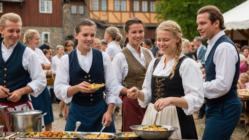 Akershus, kunstneriske festivaler, kulturarv, tradisjonell mat, samfunnseffekt