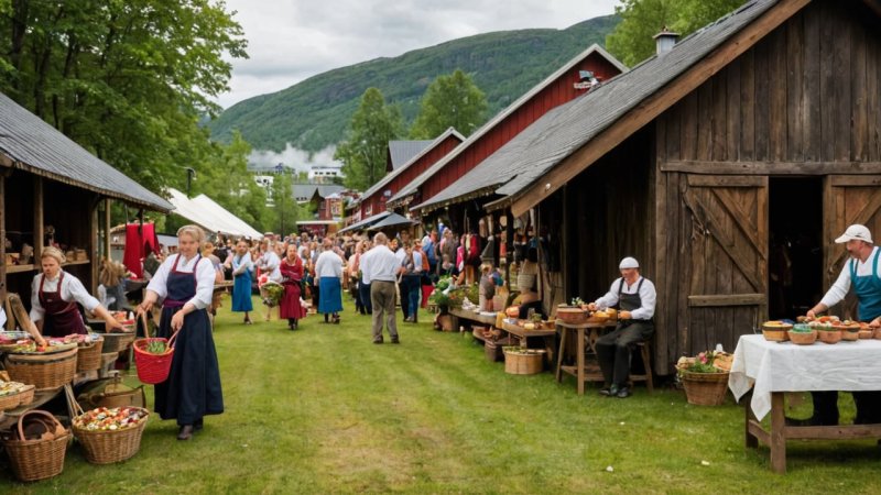 norsk håndverksfestival, tradisjonelt håndverk, kulturarv, Østfold festival, lokal mat, samfunnsengasjement