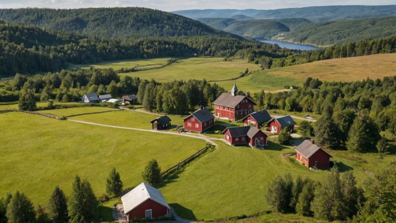 Buskerud, landbruk, utvikling, kulturtradisjoner, moderne landbruk, bærekraftig landbruk