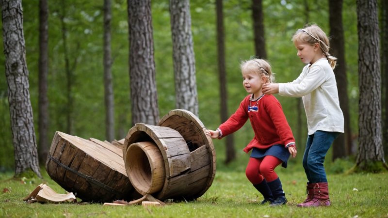 norske tradisjonelle barnespill, folklore, utendørs lek, kulturarv