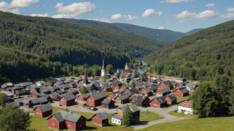 Buskerud, kulturminner, historiske landemerker, tradisjonell mat, lokale festivaler