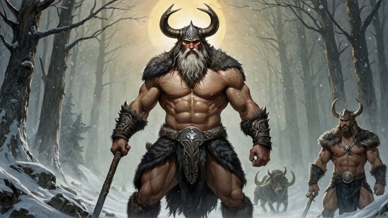 norsk mytologi, skapelsesmyter, Ginnungagap, Ymir, Odin, gammel norsk kultur