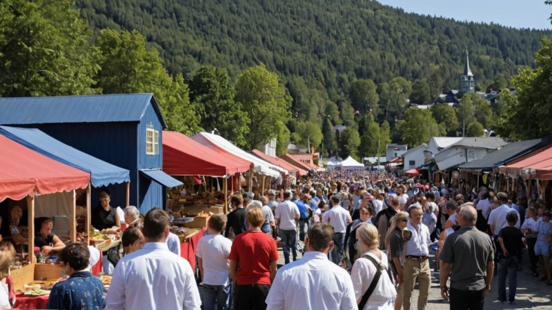 Kongsberg, matkultur festival, lokal mat, kulturelle arrangementer, reiseguide