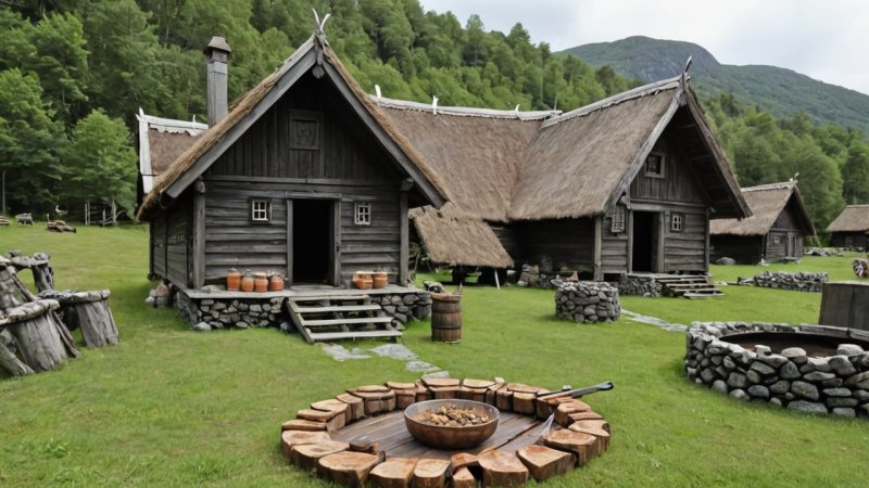 Viken, vikingtid, Akershus, Buskerud, Østfold, kulturarv, historiske landemerker, tradisjonell mat, regionale festivaler