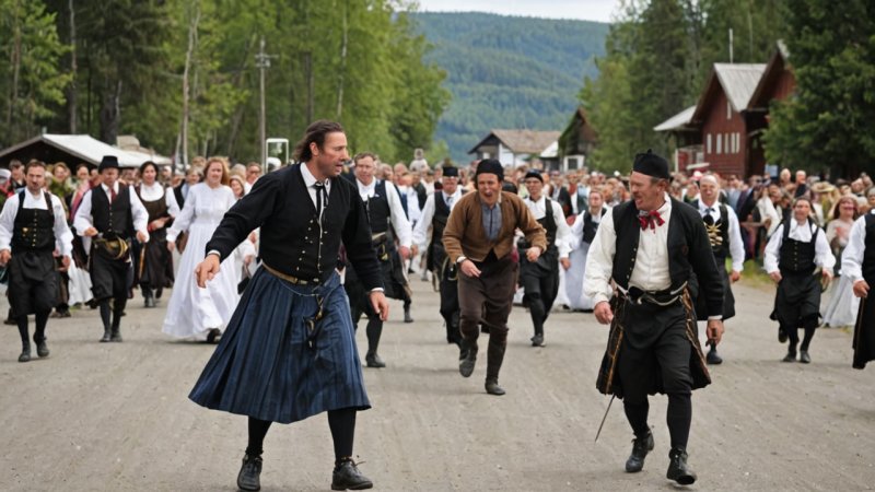 Buskerud, kulturutveksling, lokale festivaler, tradisjonell mat, historiske landemerker