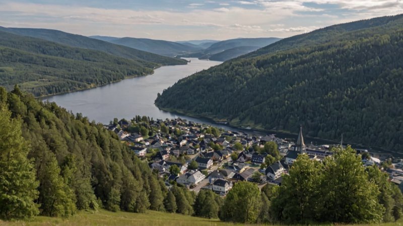 Buskerud, historie, kultur, festivaler, lokale tradisjoner, landemerker