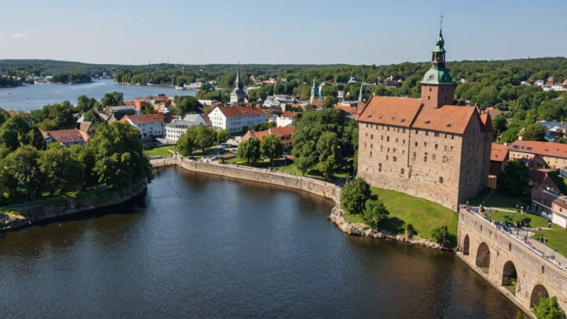 Akershus Festning, Eidsvollsbygningen, Hurdalsjøen Hotell, Nes Kirke, Ullensaker Museum