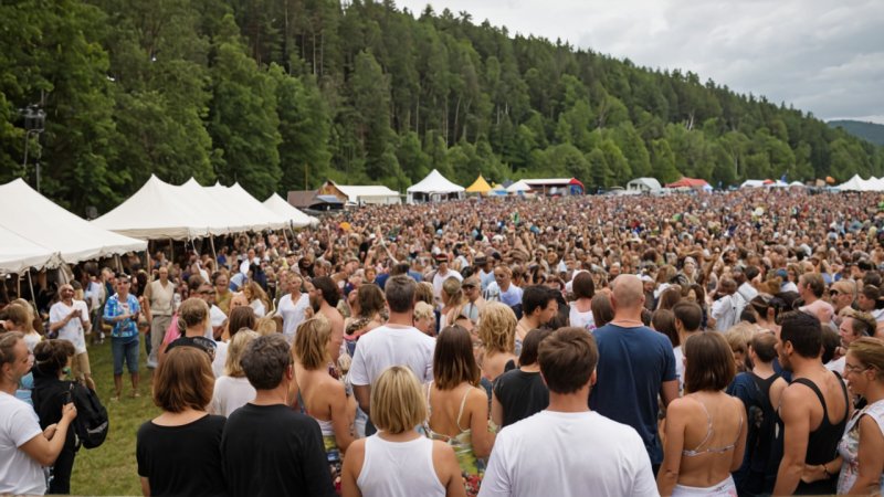 Ringerike sangfestival, kulturelle arrangementer i Norge, lokal musikk, samfunnsengasjement, tradisjonell mat