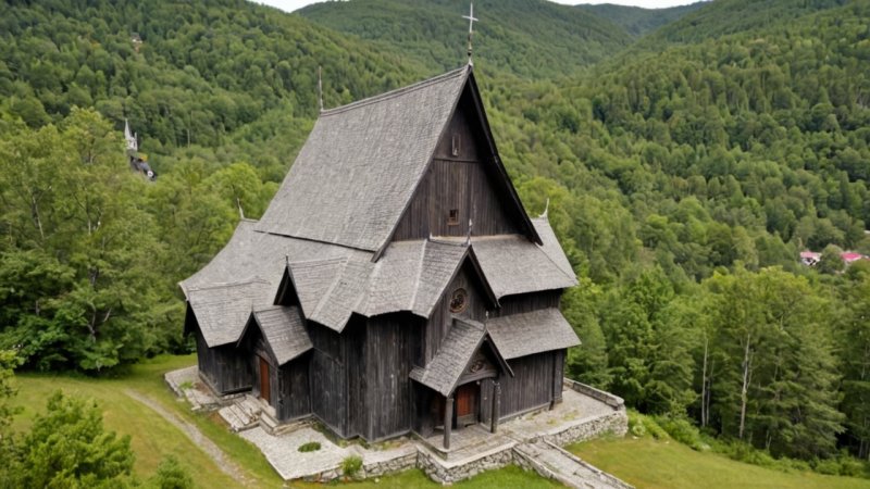 Buskerud, kulturminner, historiske steder, bergkunst, stavkirke, folkemuseum