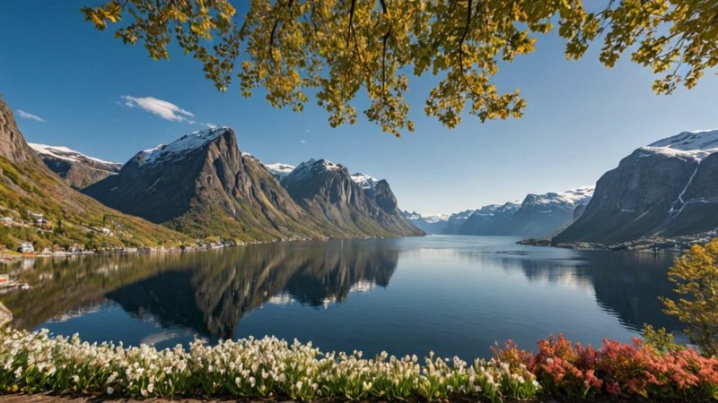 Norge, årstider, kulturtradisjoner, friluftsliv, festivaler