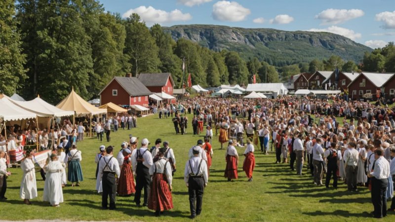 Glommafestivalen, Middelalderfestivalen, Østfold festivaler, kulturelle arrangementer, tradisjonell mat, historiske reenactments