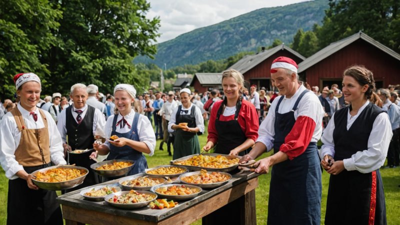 Østfold, kulturelt mangfold, festivaler, tradisjonell mat, historiske landemerker, Norge
